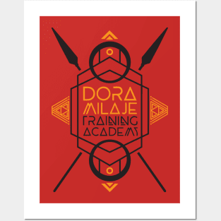 Dora Milaje Training Academy Shirt Posters and Art